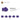 6030534-PLATE 2X2 ROUND-Medium Lilac