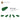6037389-ROOF TILE 1X3/25° INV.-Dark Green