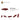 6042953-BRICK WITH BOW 1X4-New Dark Red