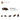 6046943-PLATE W. BOW 1X2X2/3-Dark Brown