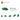 6047426-PLATE W. BOW 1X2X2/3-Dark Green