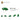 6047426-PLATE W. BOW 1X2X2/3-Dark Green