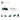 6055225-PLATE W. BOW 1X2X2/3-Earth Green