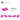 6060801-PLATE 2X3-Bright Purple