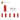 6061700-BRICK 1X1X3-Bright Red