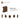 6064188-WALL ELEMENT 1X2X2-Reddish Brown