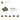 6073984-PLATES W. BOWS 2X2-Olive Green