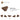 6075207-CORNER PLATE 45 DEG. 3X3-Reddish Brown