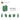 6075623-BRICK 1X2X2-Sand Green