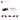 6092597-PLATE 1X2 W. 1 KNOB-Dark Red