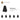 6092664-NOSE CONE 2X2X2-Black