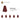 6092668-NOSE CONE 2X2X2-New Dark Red