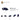 6094143-PLATE W. BOW 1X2X2/3-Earth Blue