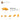 6099728-PLATE W. BOW 1X2X2/3-Flame Yellowish Orange