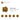 6107194-PROFILE BRICK Ø15.83 W. CROSS-Warm Gold