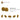 6107743-BRICK 2X2W.INSIDE AND OUTS.BOW-Warm Gold