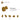 6112307-DESIGN BRICK 1X1X2-Warm Gold