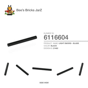 6116604-LIGHT SWORD - BLADE-Black