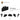 6118829-ANGLE PLATE 1X2 / 2X4-Black