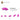 6132918-PLATE W. BOW 1X2X2/3-Bright Purple