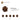 6133765-BRICK 1X1 W. 4 KNOBS-Reddish Brown