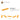 6133817-PLATE 2X8-Flame Yellowish Orange