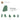 6134269-ROOF TILE 2X1X2-Sand Green