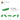6134287-1/2 CIRCLE PLATE 2X6-Bright Green