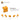6134634-ANGLE PLATE 1X2 / 2X2-Flame Yellowish Orange