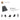 6143417-RIGHT PLATE 2X2 27DEG-Dark Stone Grey