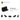 6146220-WALL ELEMENT 1X2X1-Black