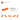 6147047-PLATE 1X3-Bright Orange