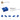 6163471-ANGULAR PLATE 1.5 BOT. 1X2 1/2-Bright Blue