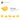 6167389-PLATE 3X3, 1/4 CIRCLE-Bright Yellow