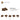 6167644-PLATE 2X2 (ROCKING)-Reddish Brown