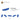 6167891-1/2 CIRCLE PLATE 2X6-Bright Blue