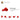 6167939-BEAM 1M W/CROSS AXLE-Bright Red