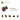 6172757-DESIGN BRICK 1X1X2-Reddish Brown