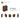 6172808-BRICK 1X2X2-Reddish Brown