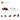 6173168-PLATE W. BOW 1X2X2/3-New Dark Red