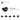 6174243-PLATE 2X2, CORNER, 45 DEG.-ฺBlack