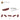 6175589-1/2 CIRCLE PLATE 2X6-New Dark Red
