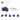 6176193-BRICK CORNER 1X2X2-Medium Lilac
