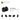 6178922-BRICK 1X2 WITH CROSS HOLE-Black