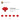 6182260-FLOWER, W/ 3.2 SHAFT, 1.5 HOLE, NO. 1-Bright Red