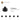 6186675-PLATE 1X1, W/ 3.2 SHAFT AND 1.5 HOLE-Black