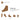 6189103-BRICK 1X3X2 W. INSIDE BOW-Medium Nougat