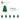 6189162-NOSE CONE 2X2X2-Dark Green