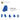 6189189-ROOF TILE 2X1X2-Bright Blue