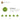 6190251-PL.ROUND 1X1 W. THROUGHG. HOLE-Bright Yellowish Green